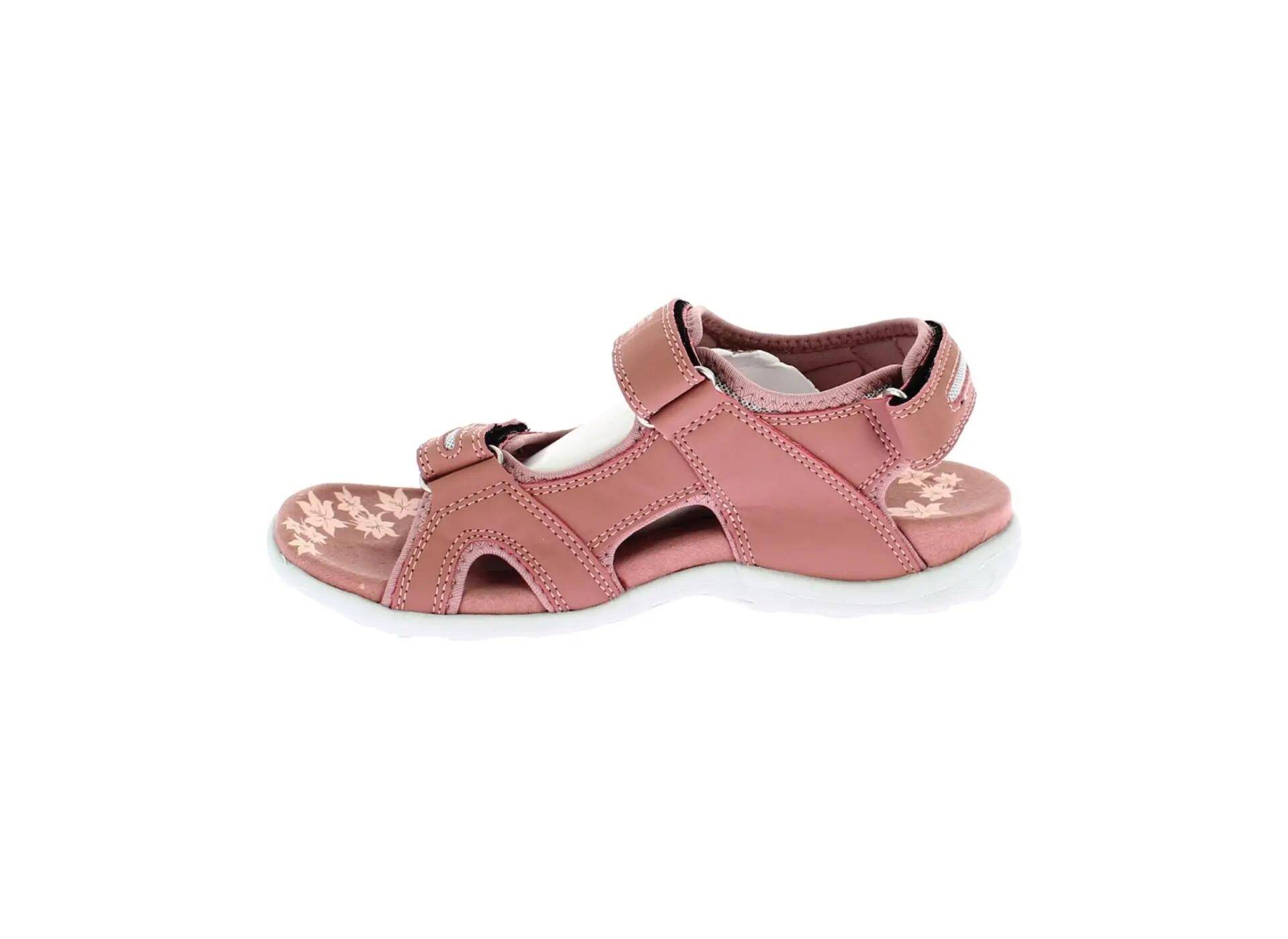 Sandale de Marche Femme Elementerre "Zimbella" 40 Rose pâle 4/6