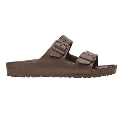 Arizona Sandali Fibbia Pelle LeggeraUomo Birkenstock Marrone