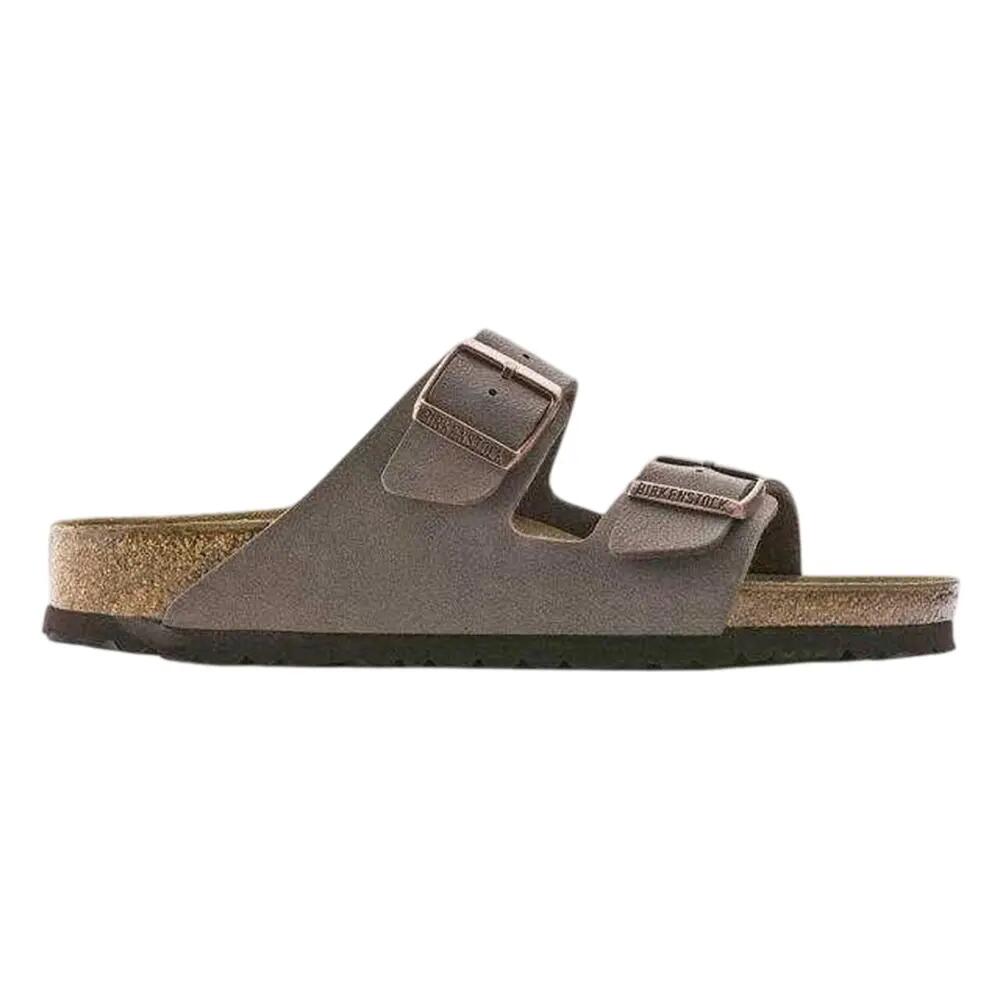 Unisex felnőtt Arizona szarvasbőr lapos szandál 1/8