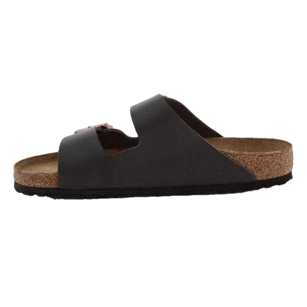 Sandales Motif/style Boucle ARIZONA Homme (Marron Foncé) 3/7