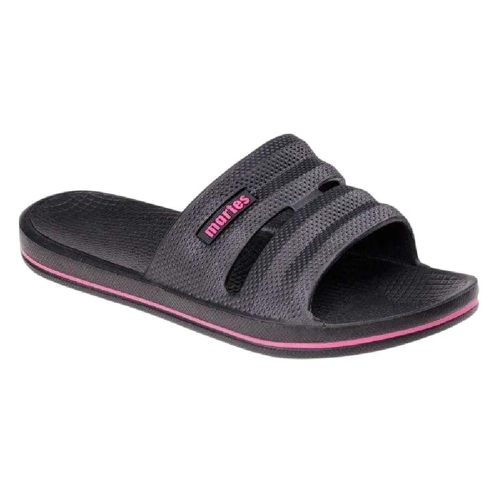Womens/Ladies Vedi Slides (Black) 6/7