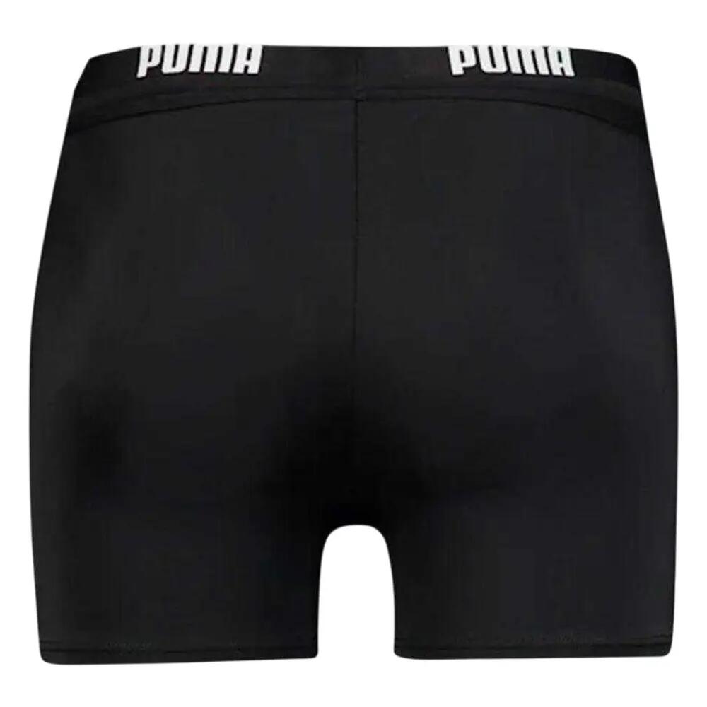 Costume Bermuda Logo Ripetuto Uomo Puma Nero 2/6