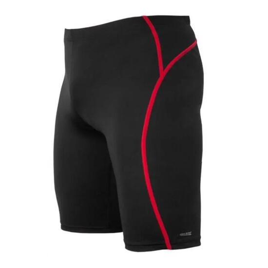 Short De Bain BLAKE Homme (Noir / Rouge)