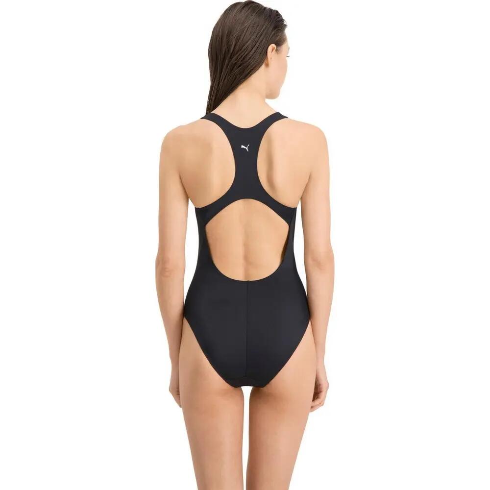 Női Logo Racerback egyrészes fürdőruha 6/7