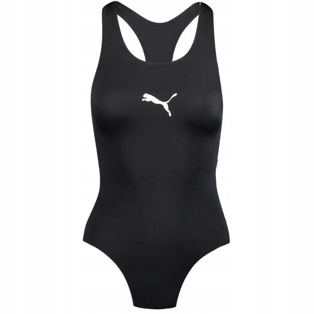 Női Logo Racerback egyrészes fürdőruha 2/7
