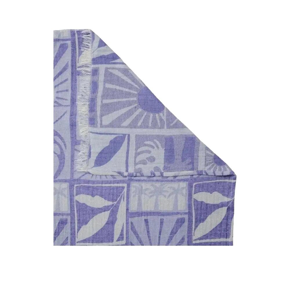 Serviette de plage Rip Curl Santorini Sun Jumbo Bleue 4/4