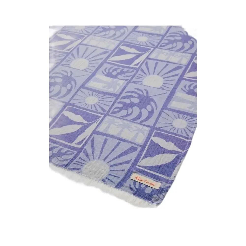 Serviette de plage Rip Curl Santorini Sun Jumbo Bleue 3/4