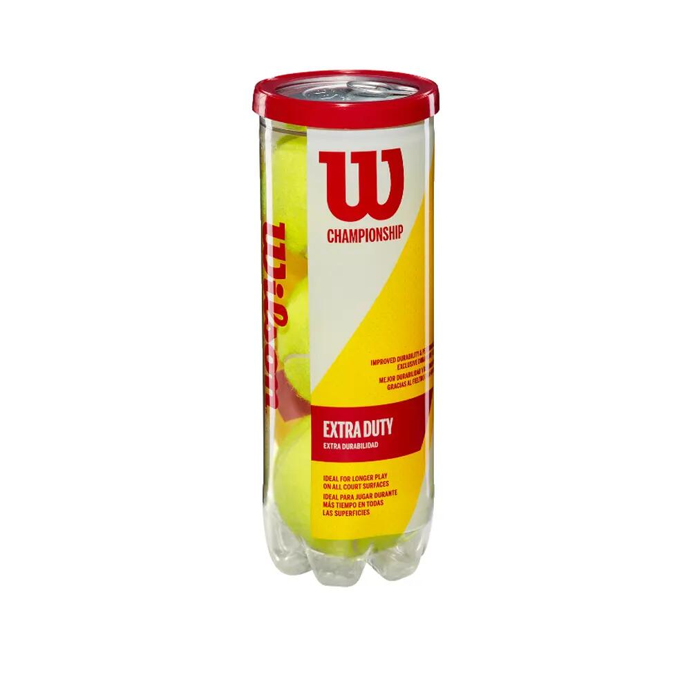 Tube De 3 Balles De Tennis Wilson Championship Xd 8/8