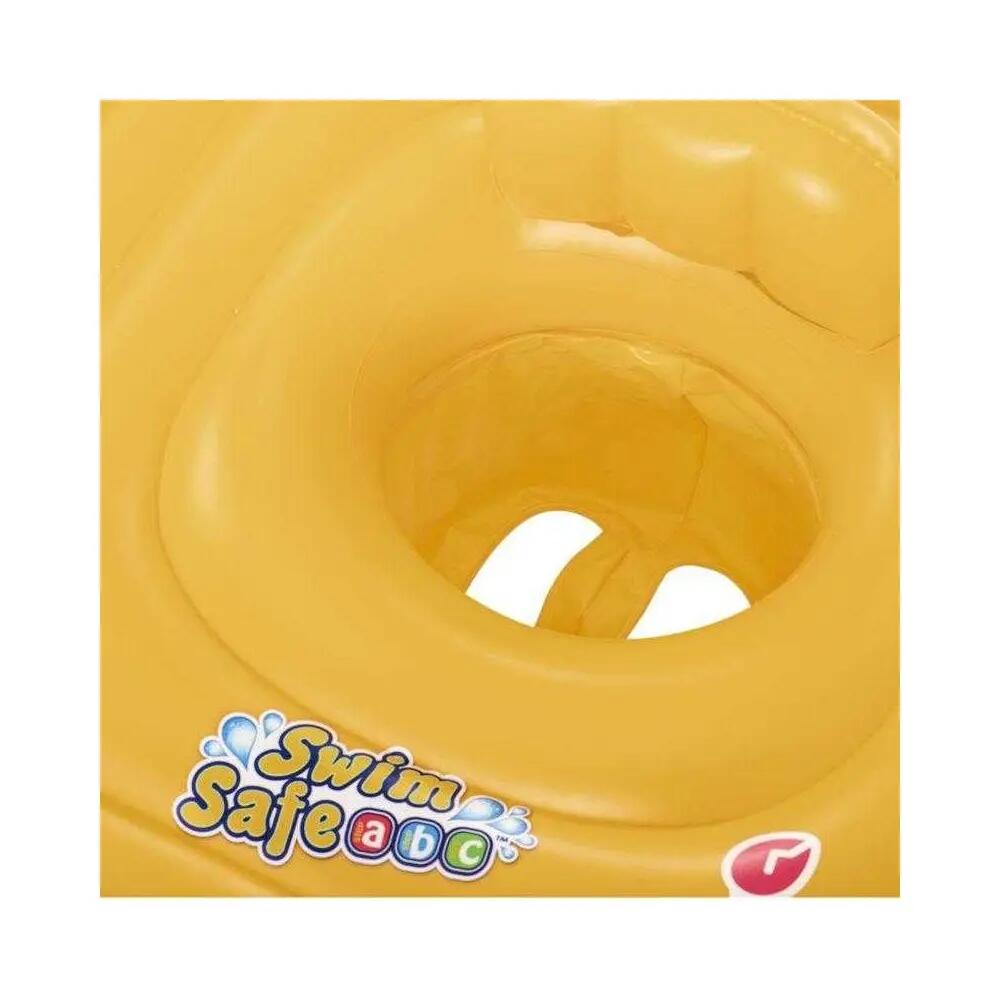 Flotador para Piscina Swim Safe ABC WonderSplash Diseño Cangrejo Bebé Amarillo 4/6