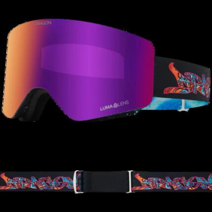Masque de snowboard Dragon R1 OTG Violet Matcha