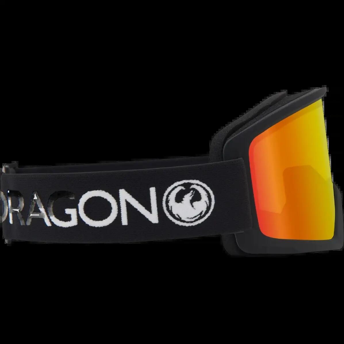 Ochelari de zăpadă Dragon DX3 L OTG - Lentile roșii ionizate Black Lumalens 3/5