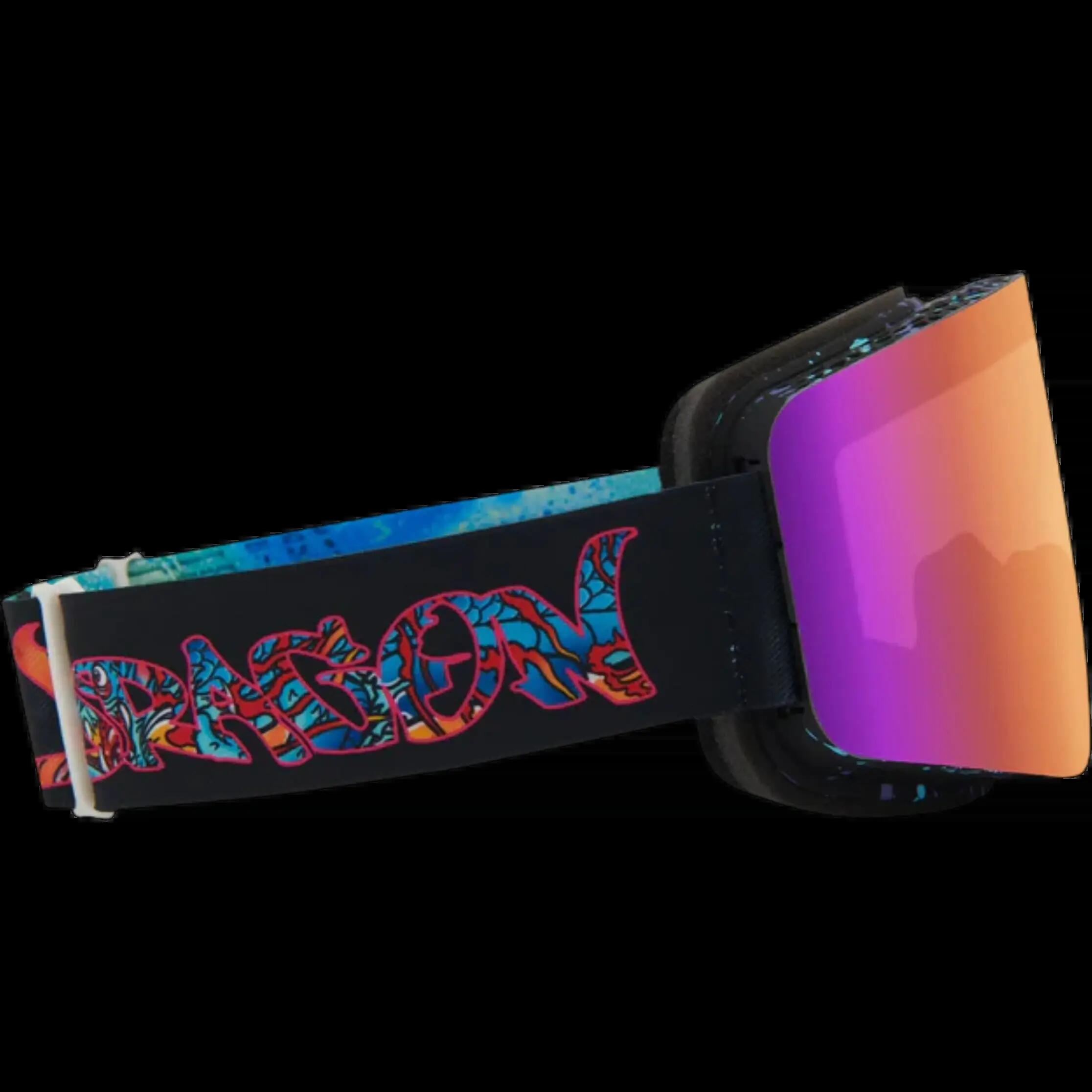 R1 OTG Unisex Skibril - Rattle Can/Purple Ionized & Amber 4/7