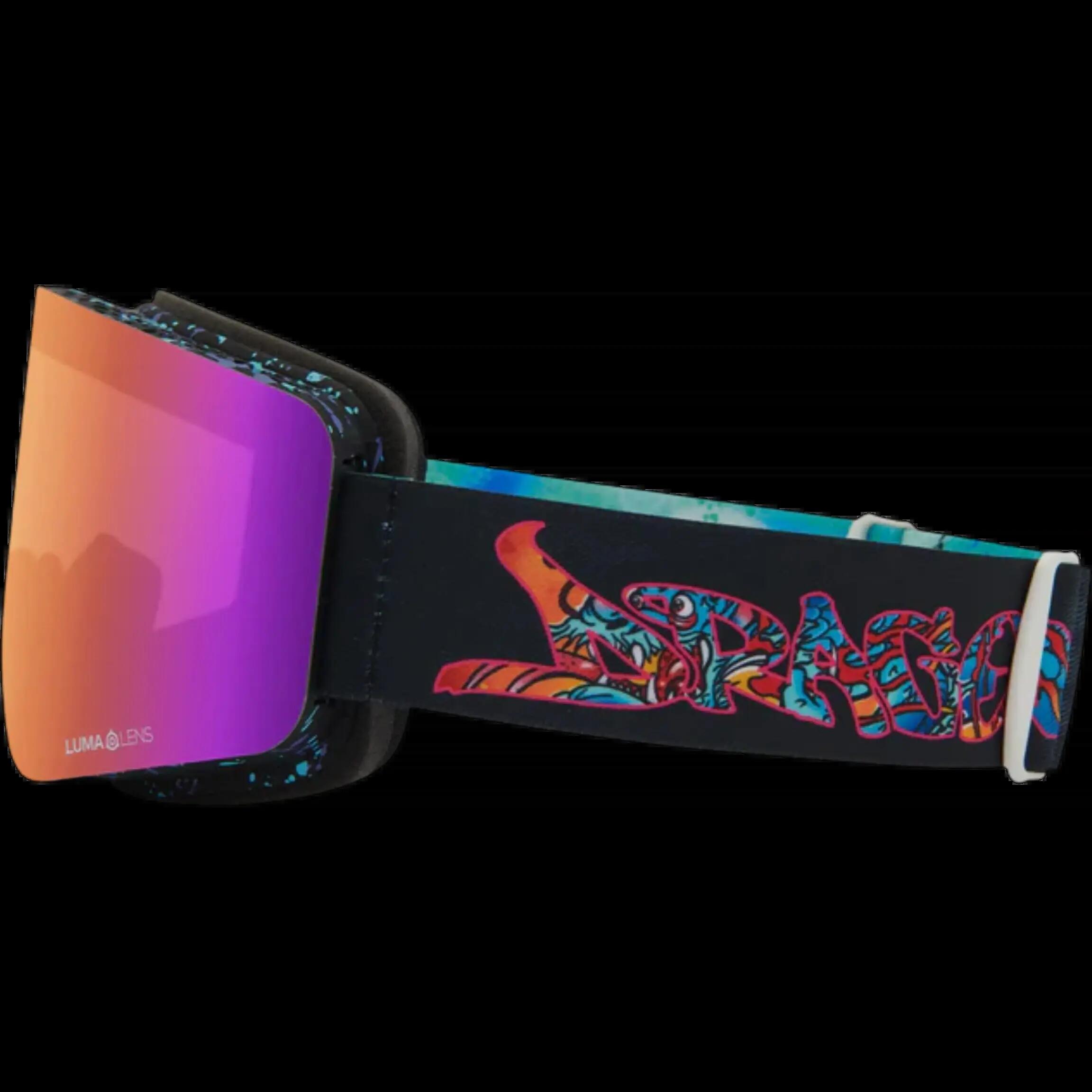 R1 OTG Unisex Skibril - Rattle Can/Purple Ionized & Amber 3/7
