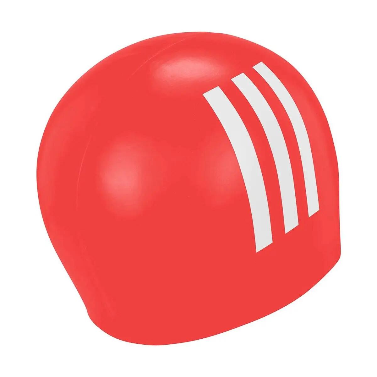 Cappellino Adidas 3 Stripe - Rosso/Bianco 4/4