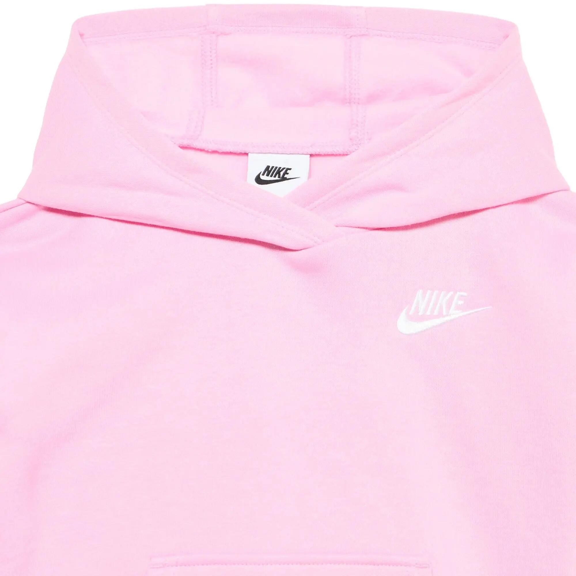 Nike - Meisjes Trainingspak Capuchon Club Fleece Oversized, Roze 4/4
