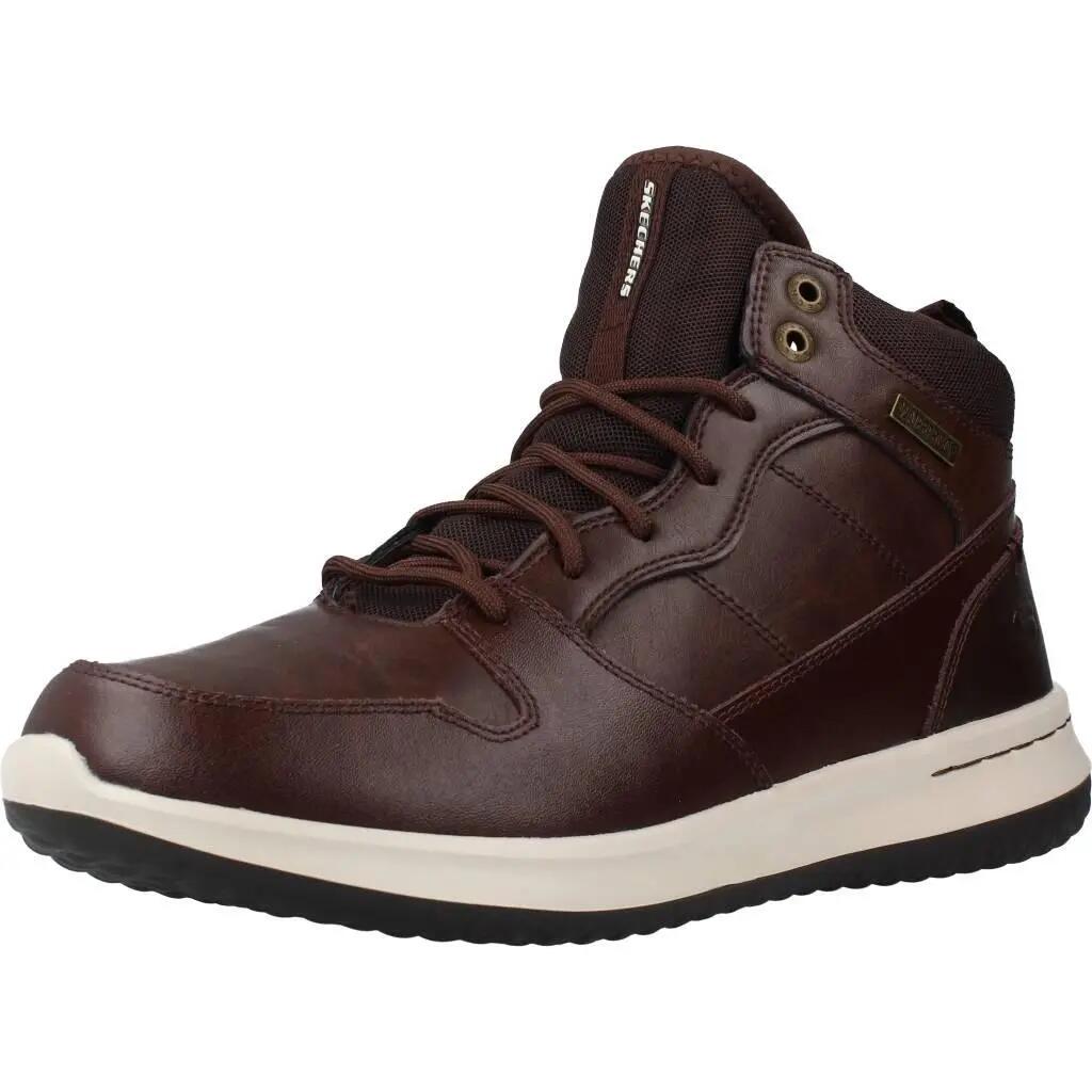 Ботуши Skechers Delson Selecto, Кафяв, Мъже