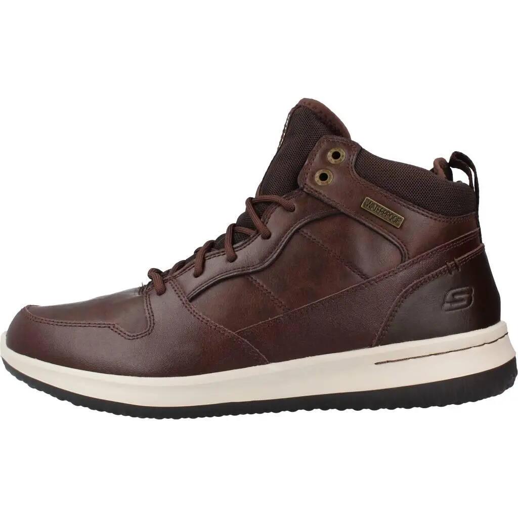 Laarzen Skechers Delson Selecto, Bruin, Mannen 2/5