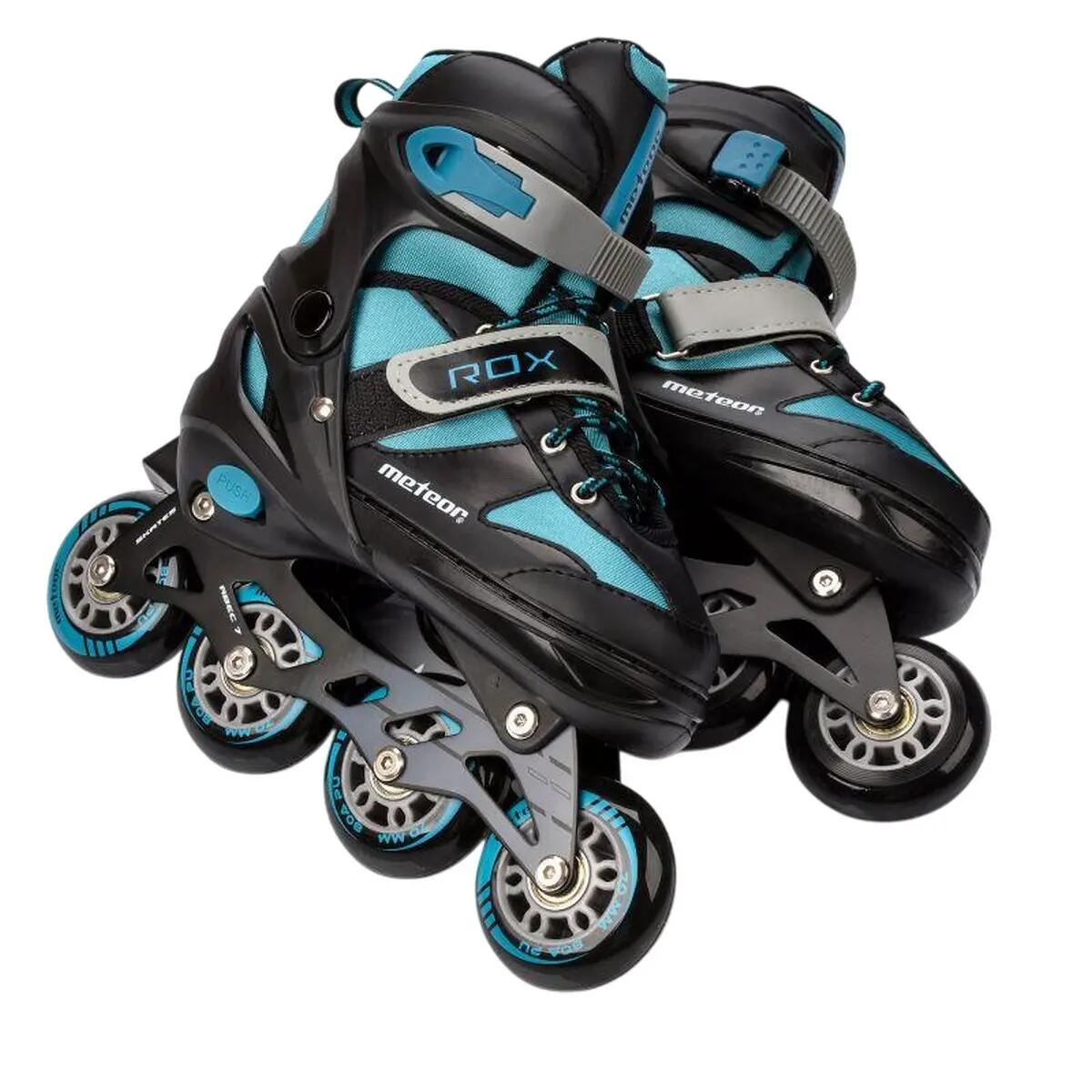 Patinar Rox para Niños/Niñas Negro, Azul 6/6