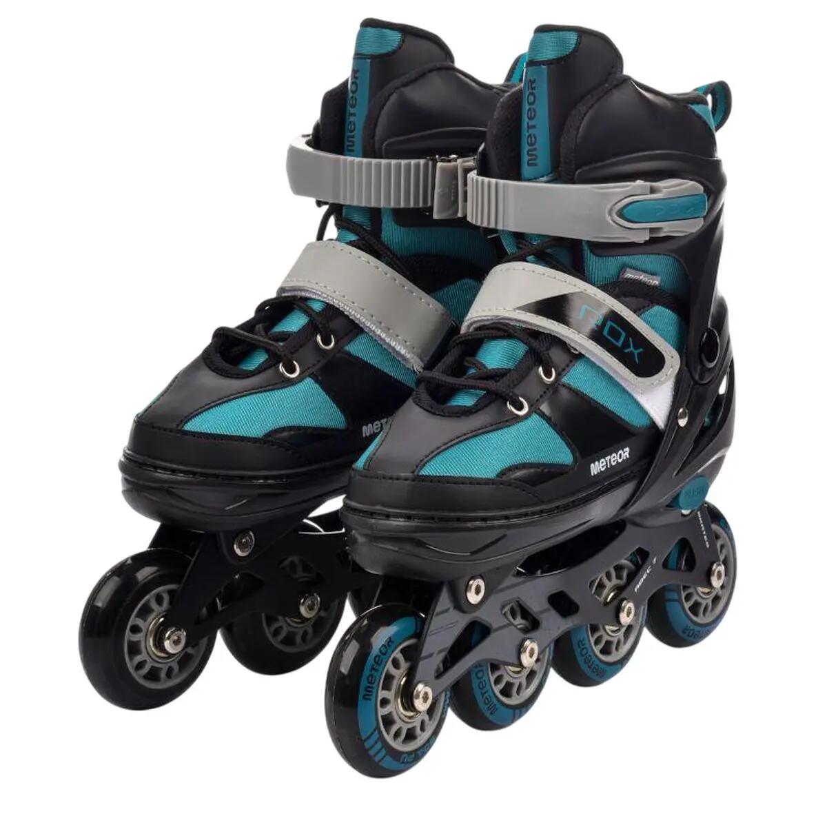 Patinar Rox para Niños/Niñas Negro, Azul 5/6