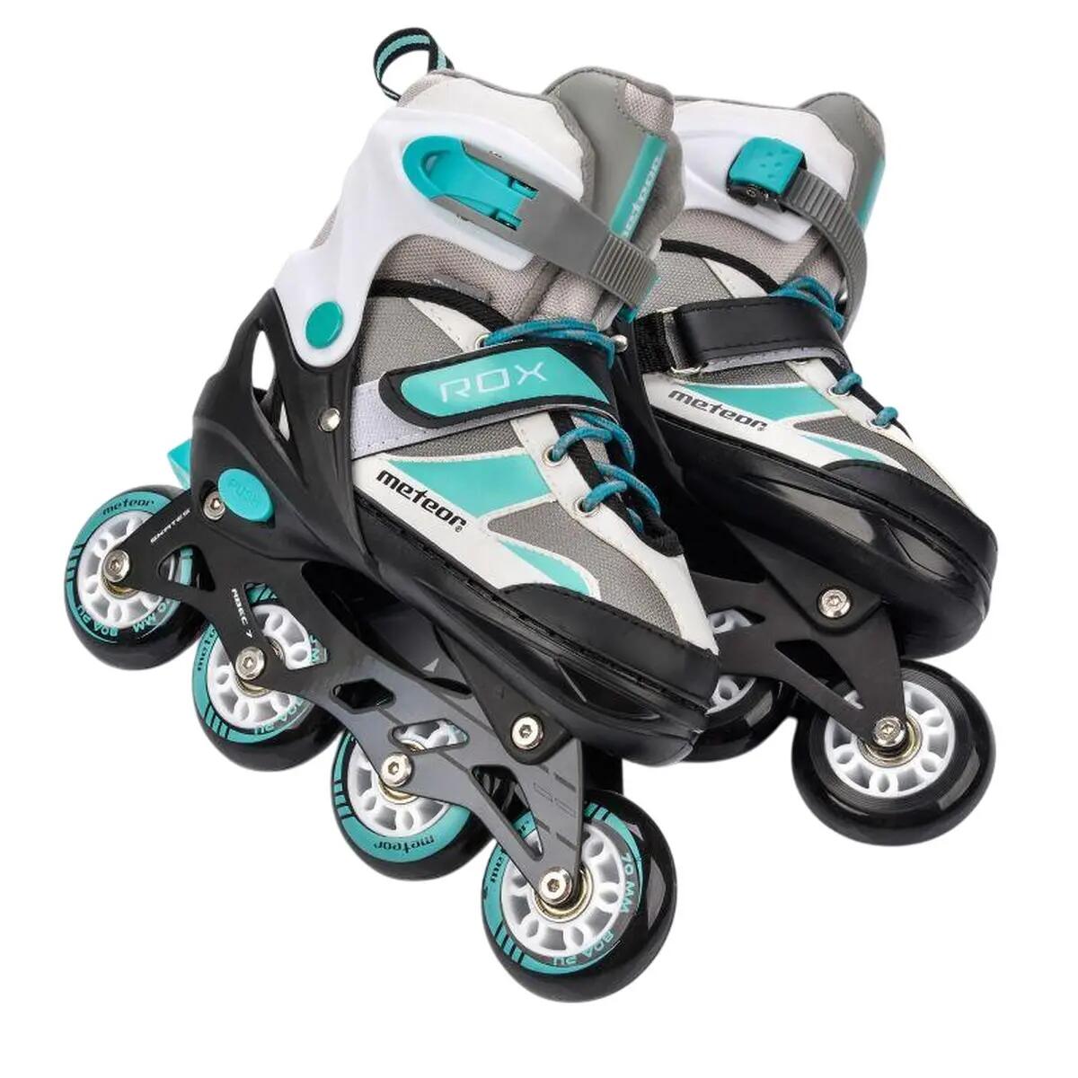 Rollers ROX Enfant (Blanc / Vert / Gris) 6/6