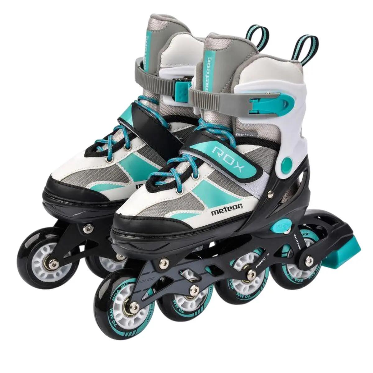 Rollers ROX Enfant (Blanc / Vert / Gris) 5/6