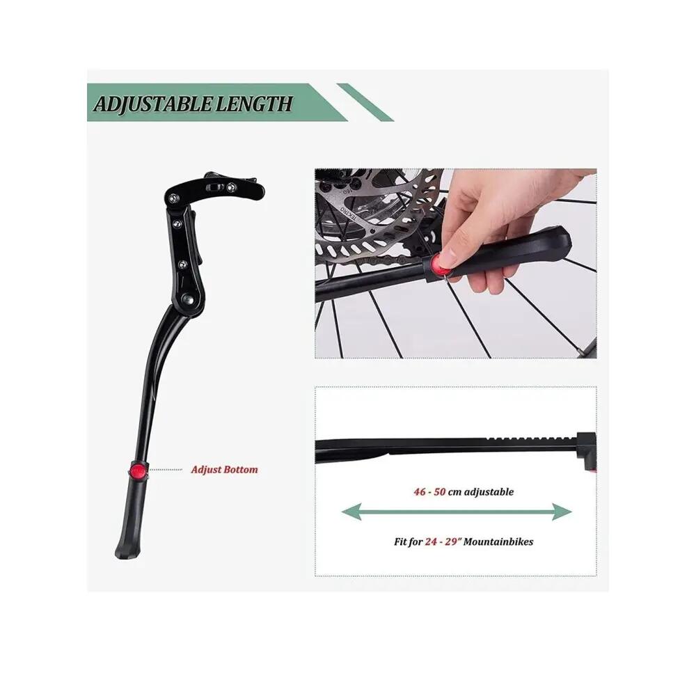 Uchwyt rowerowy ROCKBROS JC1005BK Aluminium Czarny 6/8