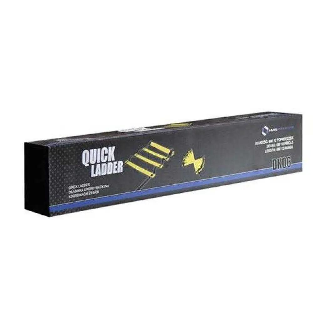 Agility Leiter, Training, TPE, Nylon Damen und Herren Schwarz 6 m 4/10