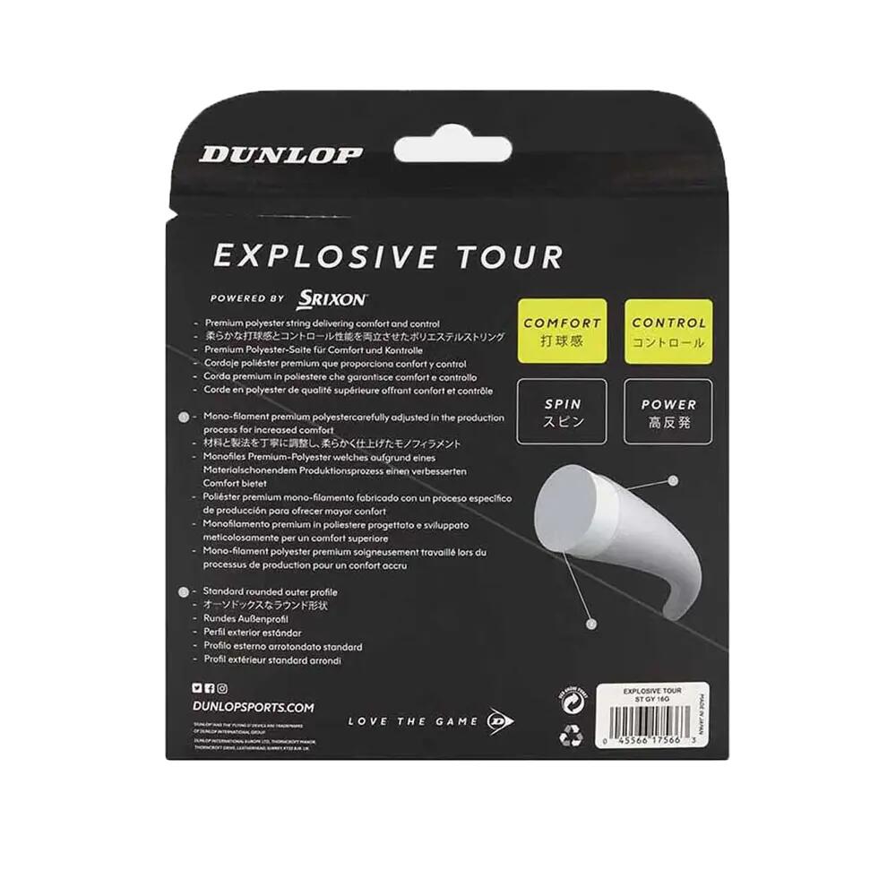 Tennis strings Dunlop St Explosive Tour 18G 12 m 2/2