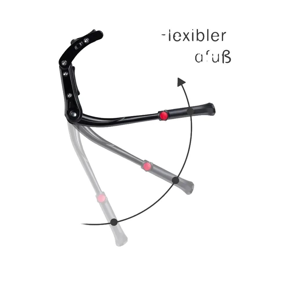Uchwyt rowerowy ROCKBROS JC1005BK Aluminium Czarny 2/8