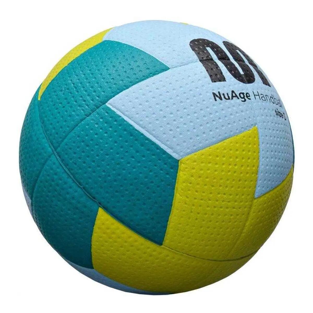 Ballon De Handball NUAGE Enfant (Bleu / Jaune) Court 2/10