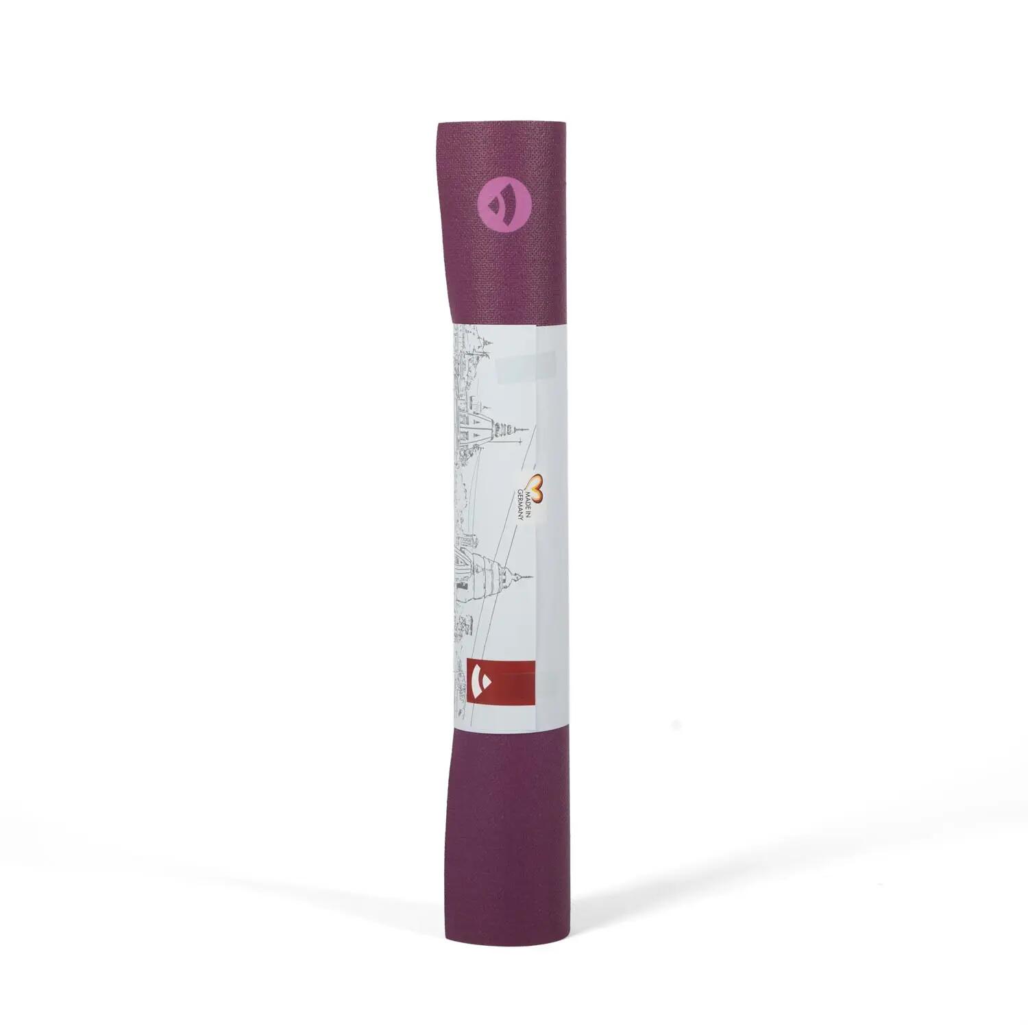 Rishikesh 2 mm rutschfeste Reise-Yogamatte 6/8