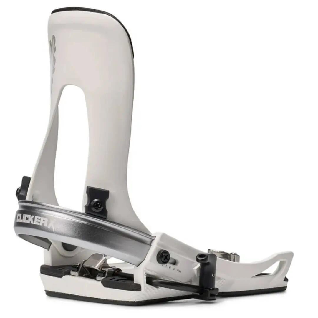 Fixations De Snowboard Clicker X Hb Womens White Femme 3/4