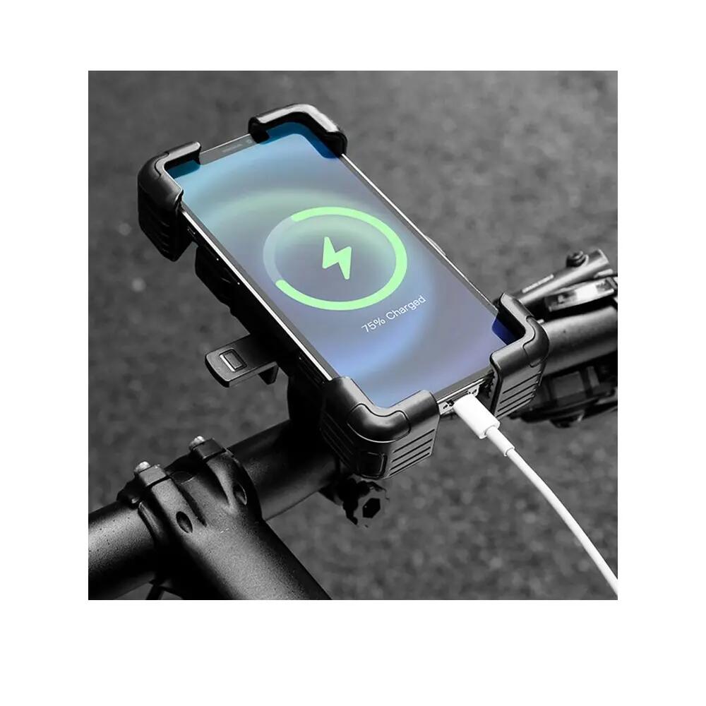 Supporto per telefono da bici a morsetto per manubrio 7/7