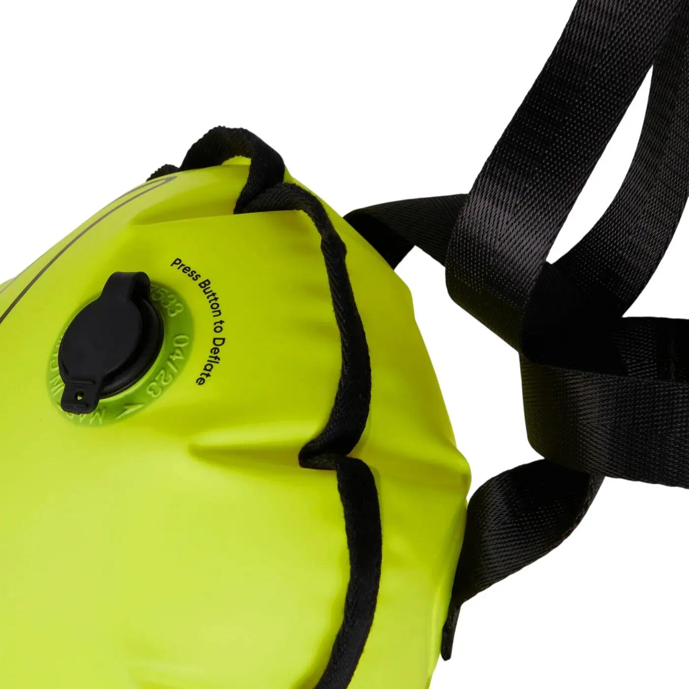Speedo Sleepdobber Geel en Zwart 4/5
