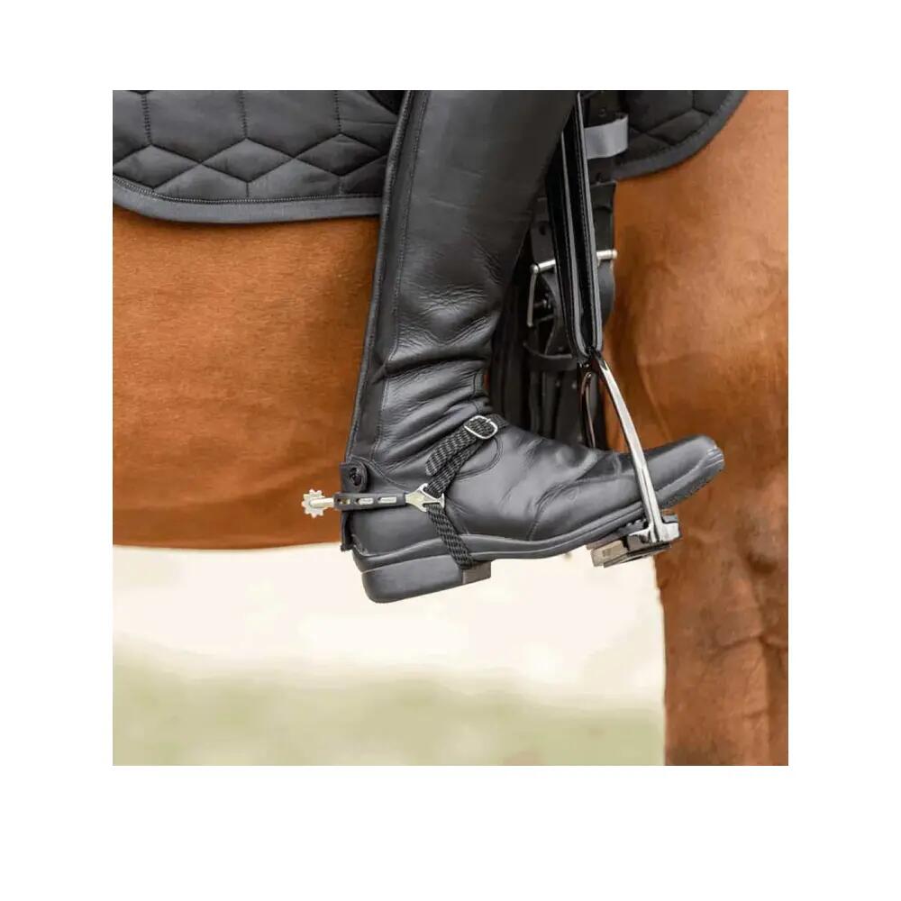 Sprenger Ultra Fit Extra Grip Spurs 9 Point Big Rowel Kleurloos - 5/6