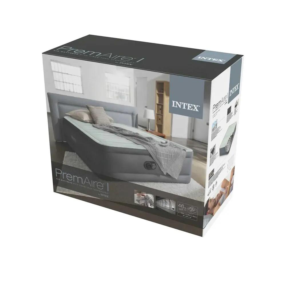 Intex 64906ND - Materasso PremAire Matrimoniale Autogonfiante, 152x203x46 cm 9/10