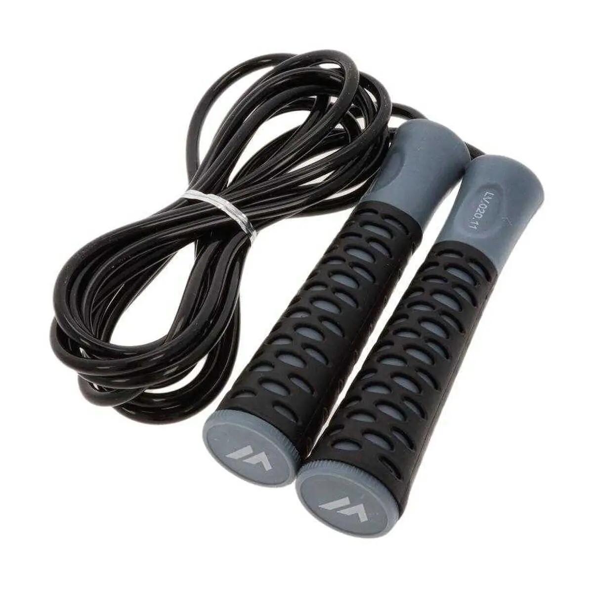 Unisex Adult Vesa PVC Training Skipping Rope (Black) 3/3