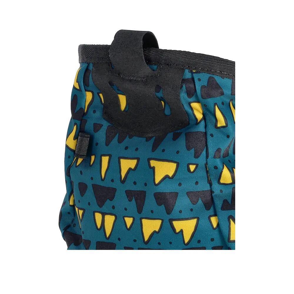Ocún Lucky vert mont sac magnésie, polyester durable, ceinture réglable 8/9