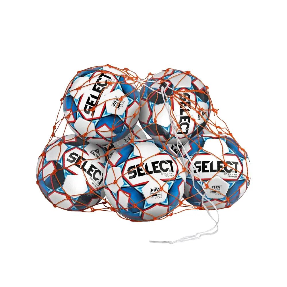 Ballennet - Teamsport - Unisex - 14-16 ballen - Duurzaam nylon - Oranje 5/7