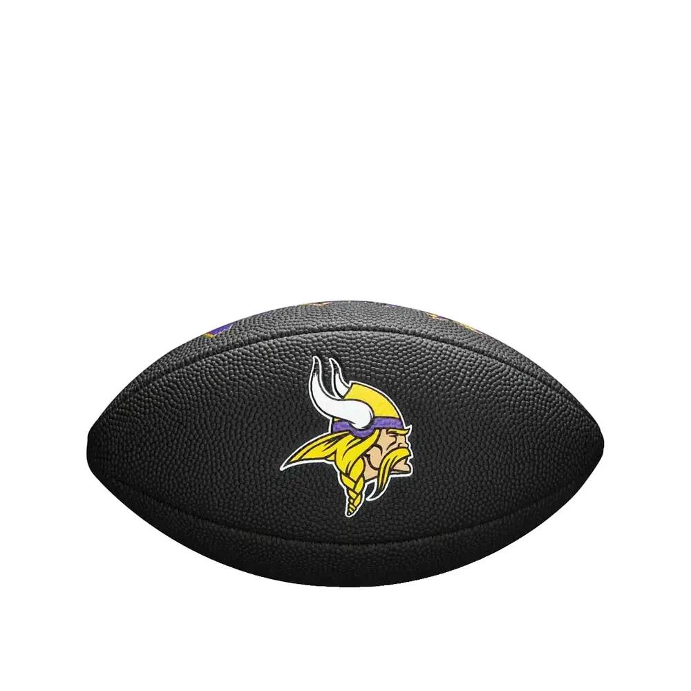 Wilson F1533XB Zwarte Editie NFL Mini Soft Touc Team Vikings 3/5
