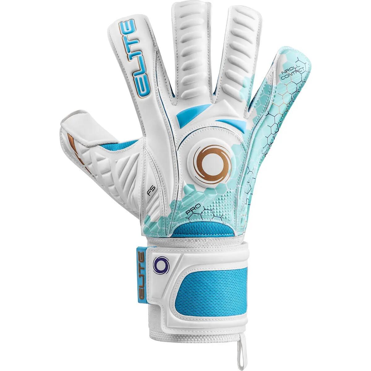 Unisex - Fußball - Torwarthandschuhe - Orca - Weiß/Himmelblau 3/3