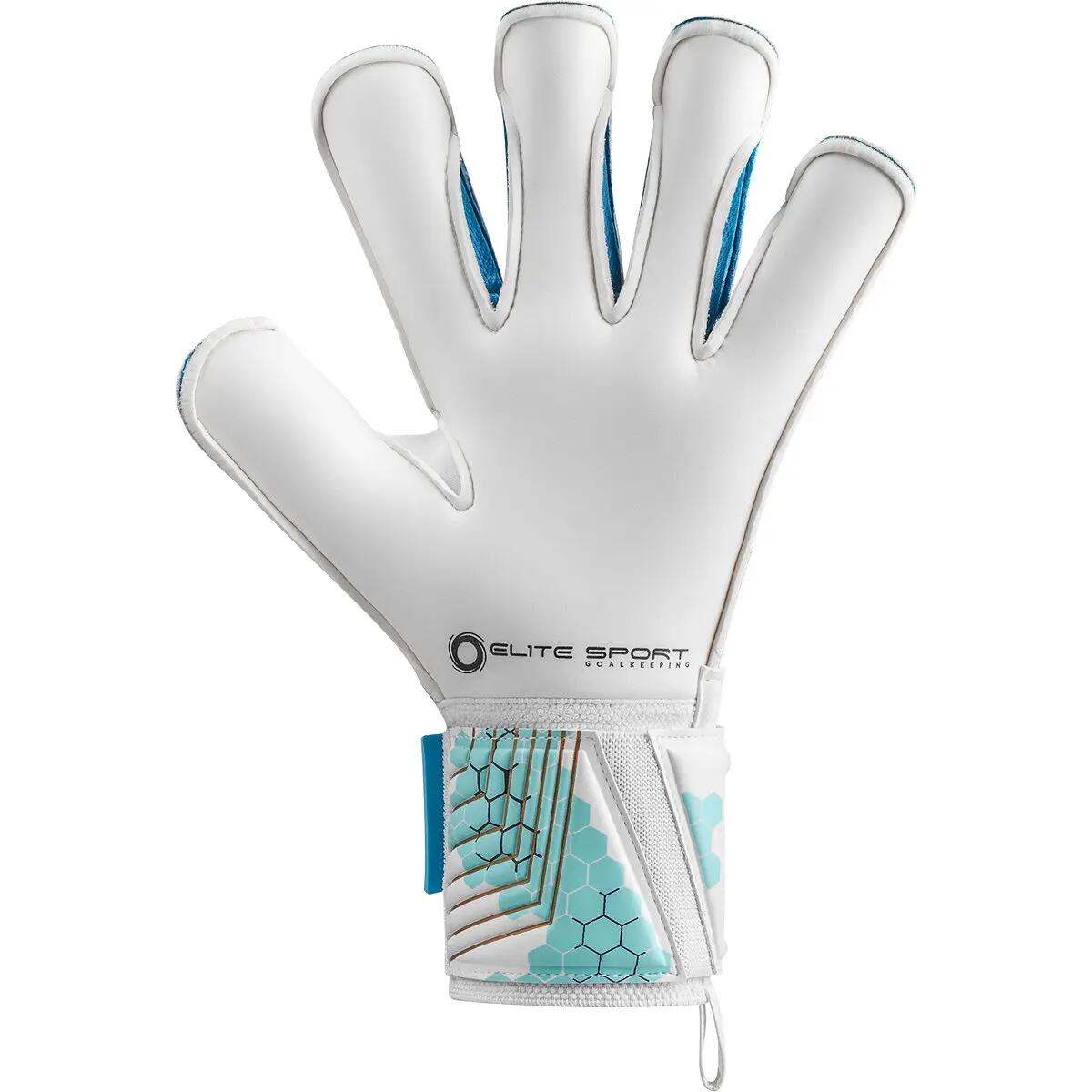 Unisex - Fußball - Torwarthandschuhe - Orca - Weiß/Himmelblau 2/3