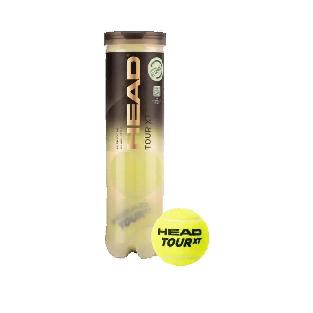 Tennisball 3x4B HEAD TOUR XT TOURNAMENT 3er Pack 12 Tennisbälle 3 Dosen pro Pack 9/9