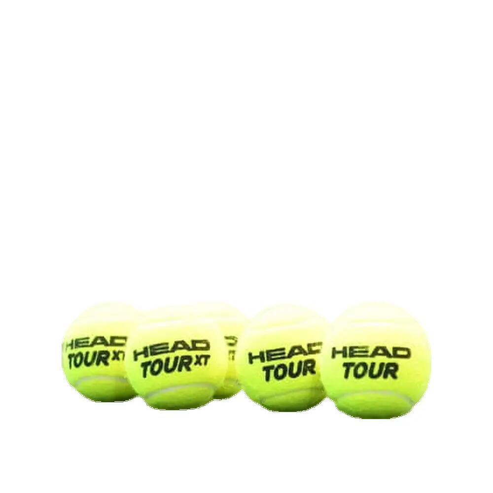Tennisball 3x4B HEAD TOUR XT TOURNAMENT 3er Pack 12 Tennisbälle 3 Dosen pro Pack 8/9