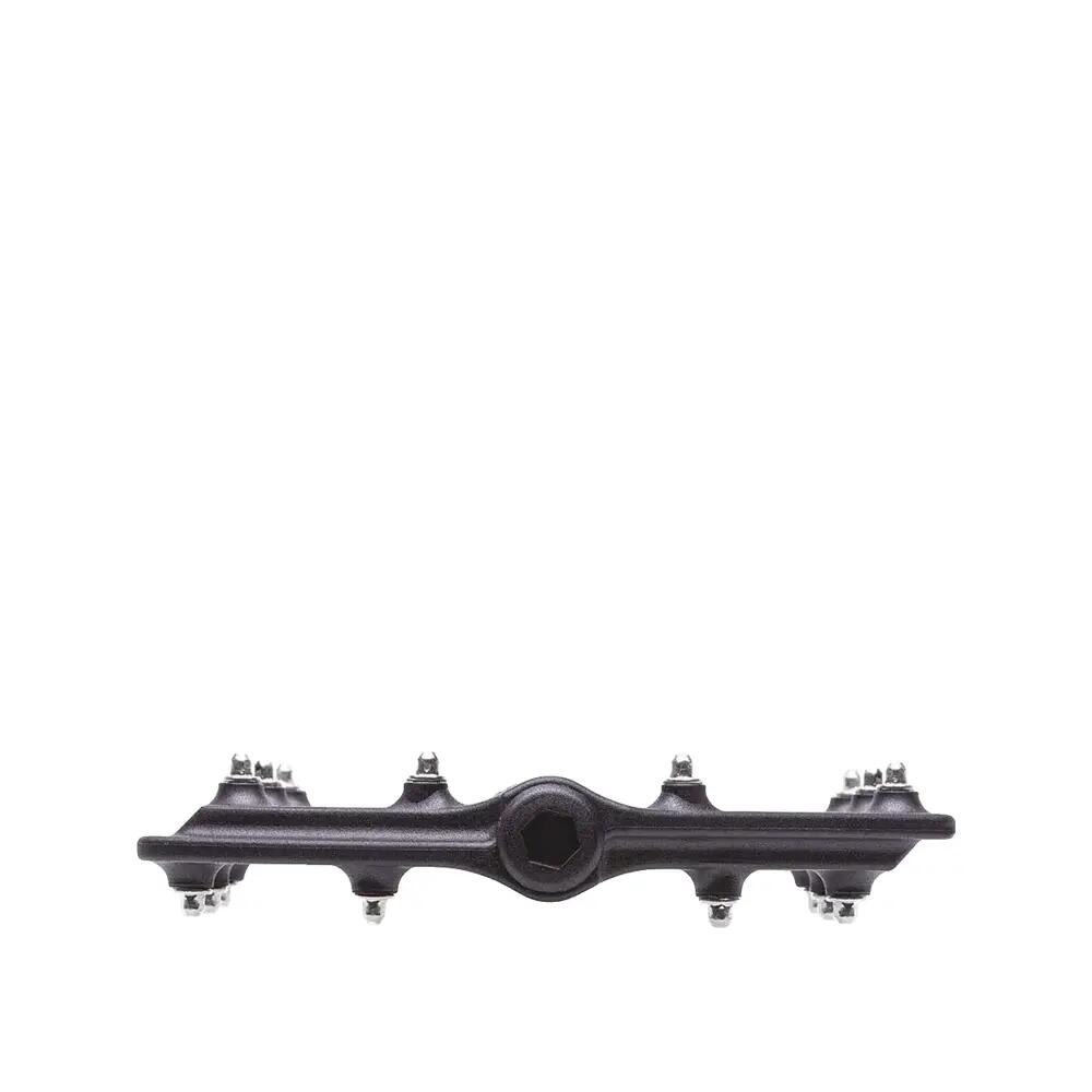 BRN COMPOSITE KITE schwarze Pedale mit 8 silbernen Pins 2/2