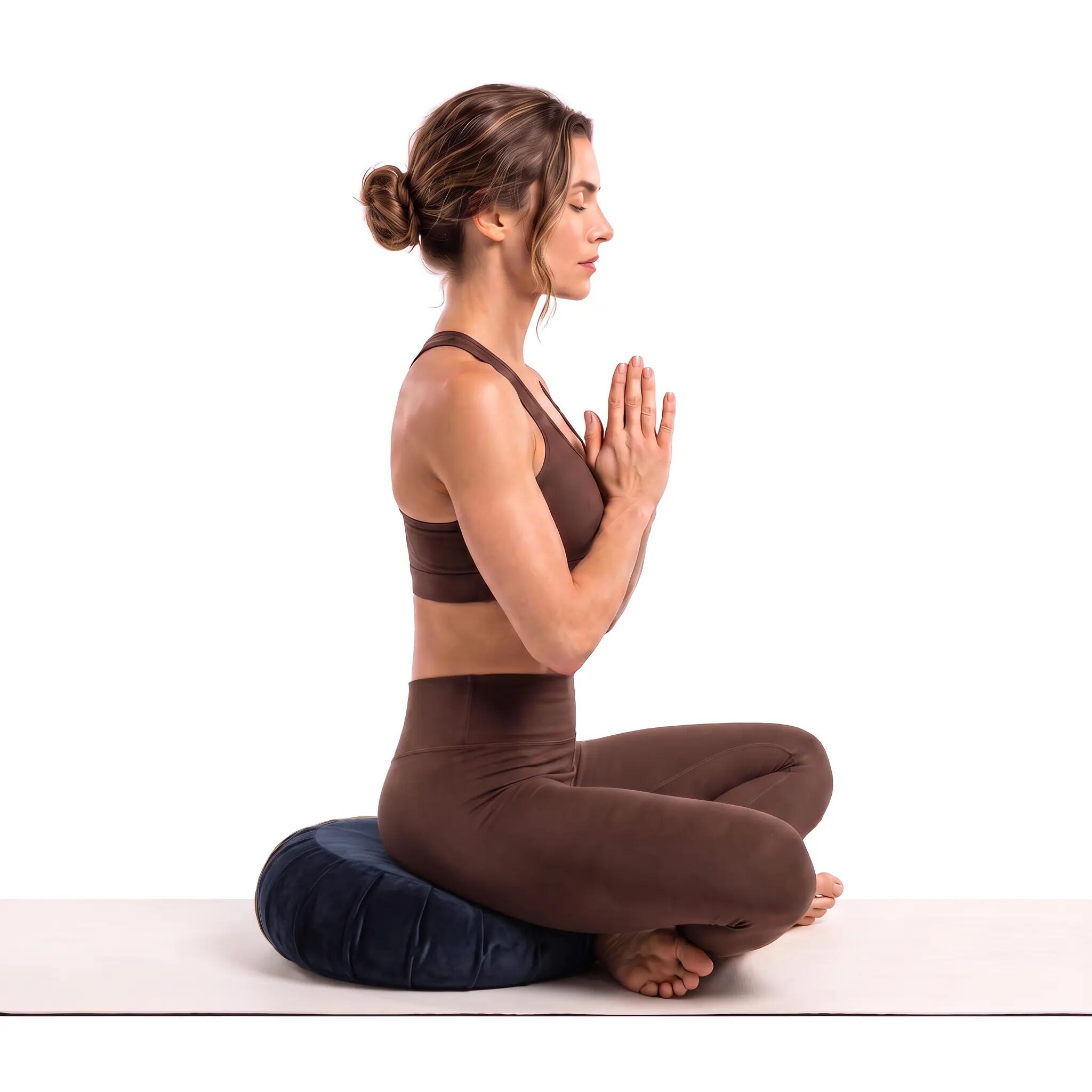 Poduszka do medytacji Zafu Omm Yoga - Granatowy 5/5