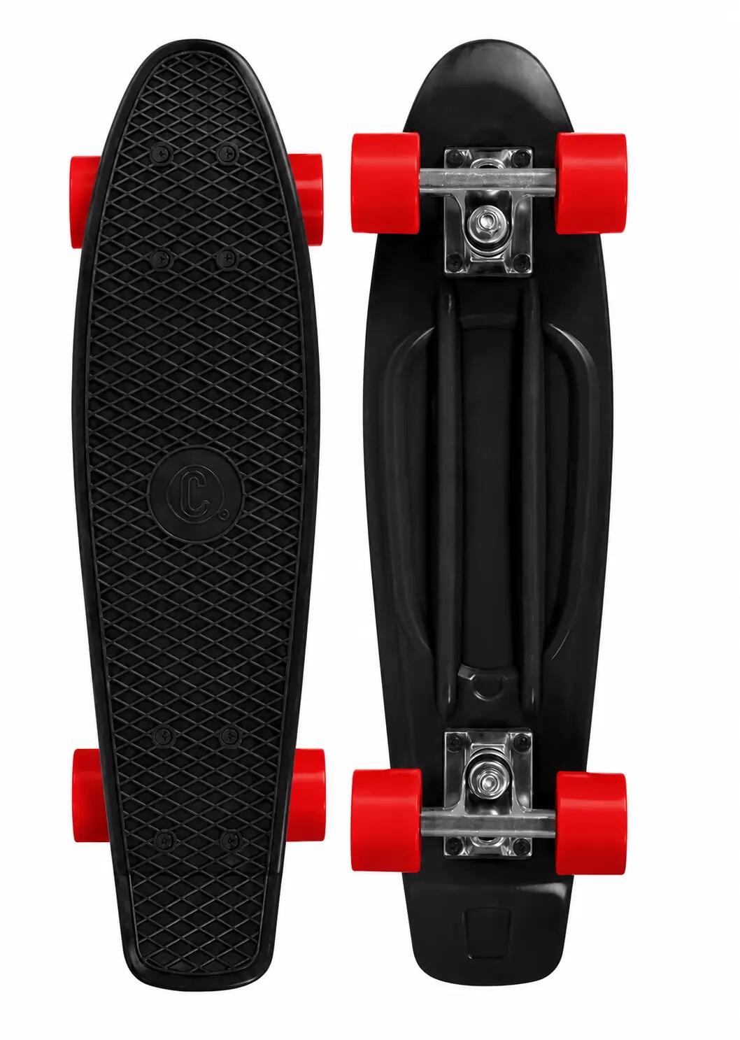 Choke Shady Lady skateboard black 3/4