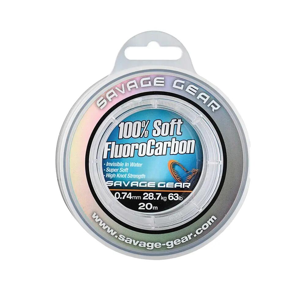 Fil di pesca Savage Gear Fluorocarbon Soft 35m Trasparente 2/2
