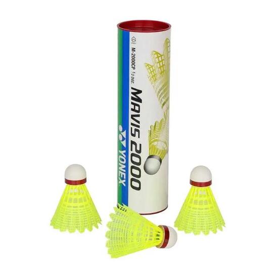 Lot De 6 Volant MAVIS (Jaune)