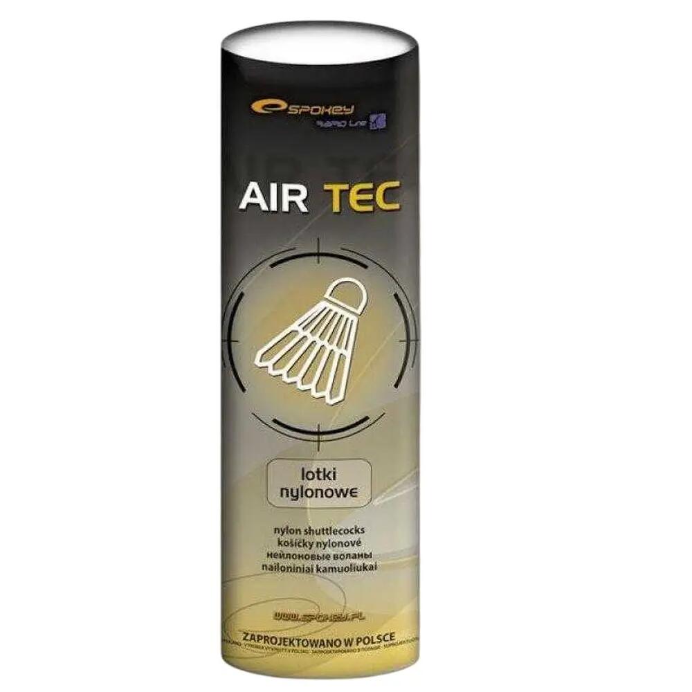 Badminton Volano Misura Confezione 6 Spokey Bianco 2/6
